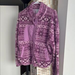 Hippie Rose Purple Ski Jacket